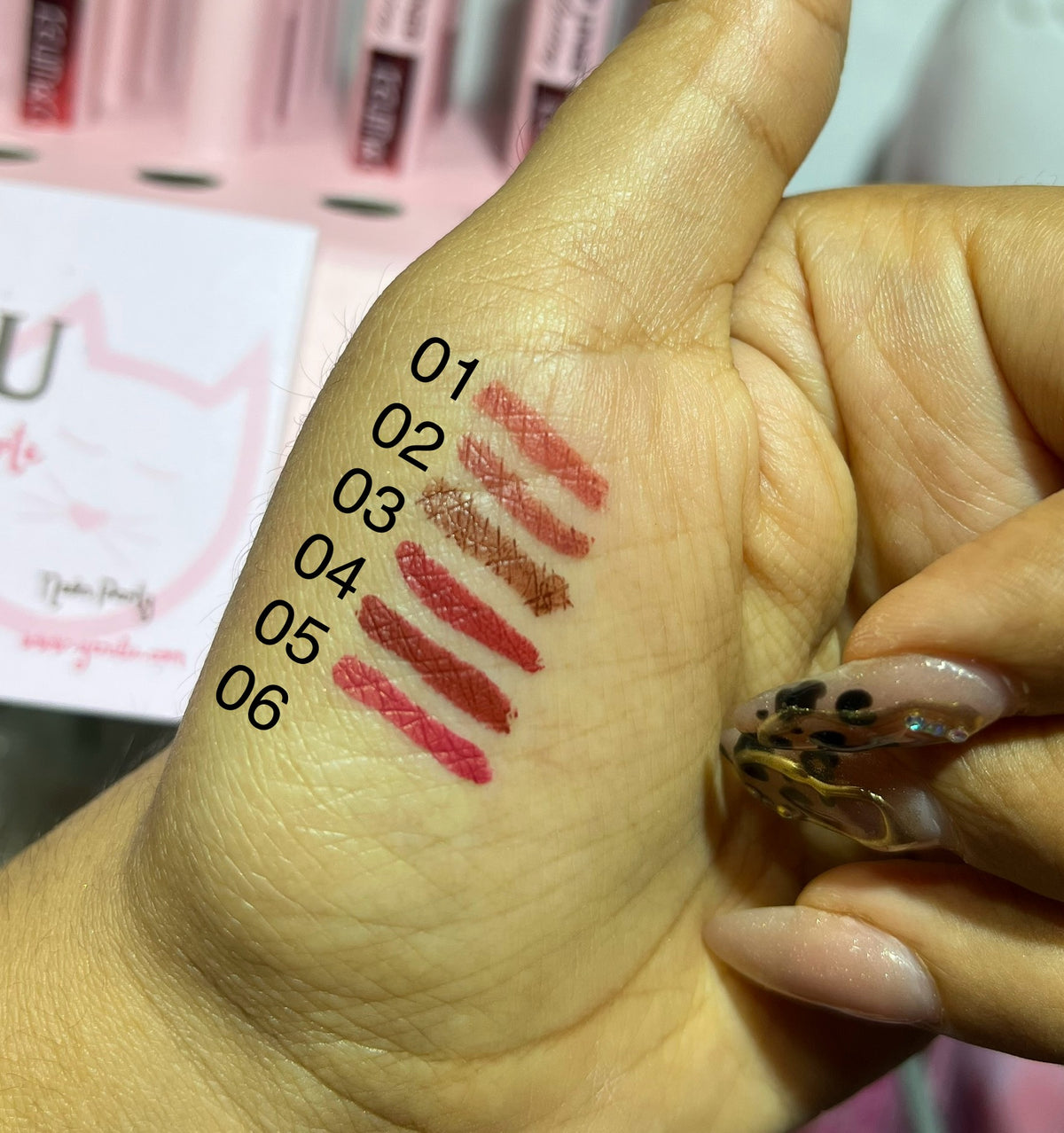 Sku425 - Liners plumón para labios waterproof KC