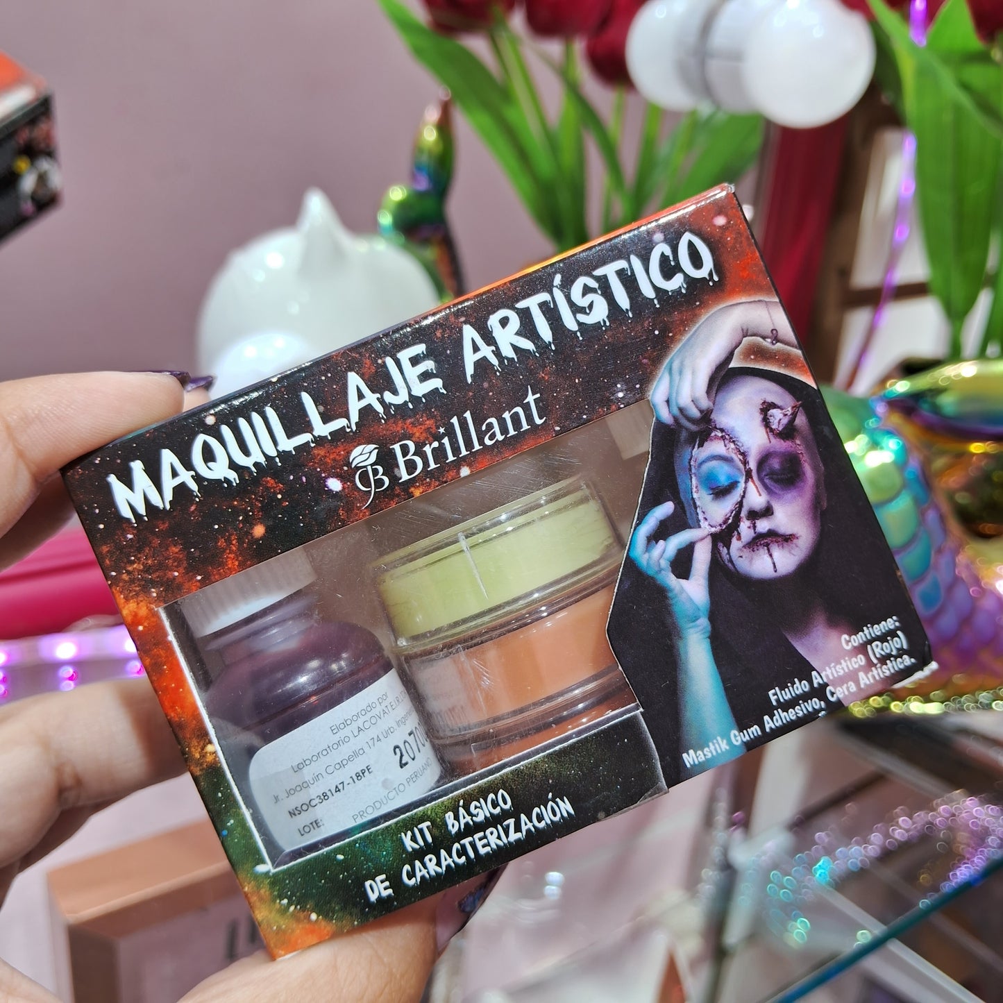 00319sku- Kit Maquillaje de Caracterización Brillant