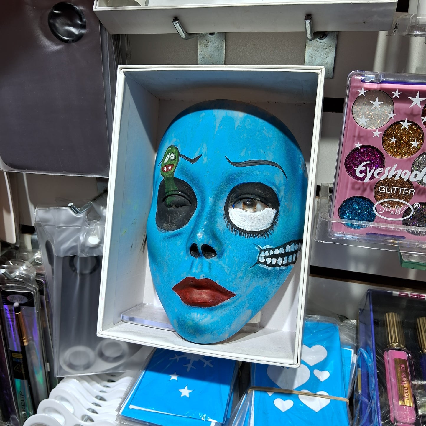 00169sku- Pintura matte en crema pequeña 5gr para caritas pintadas (Mask color)