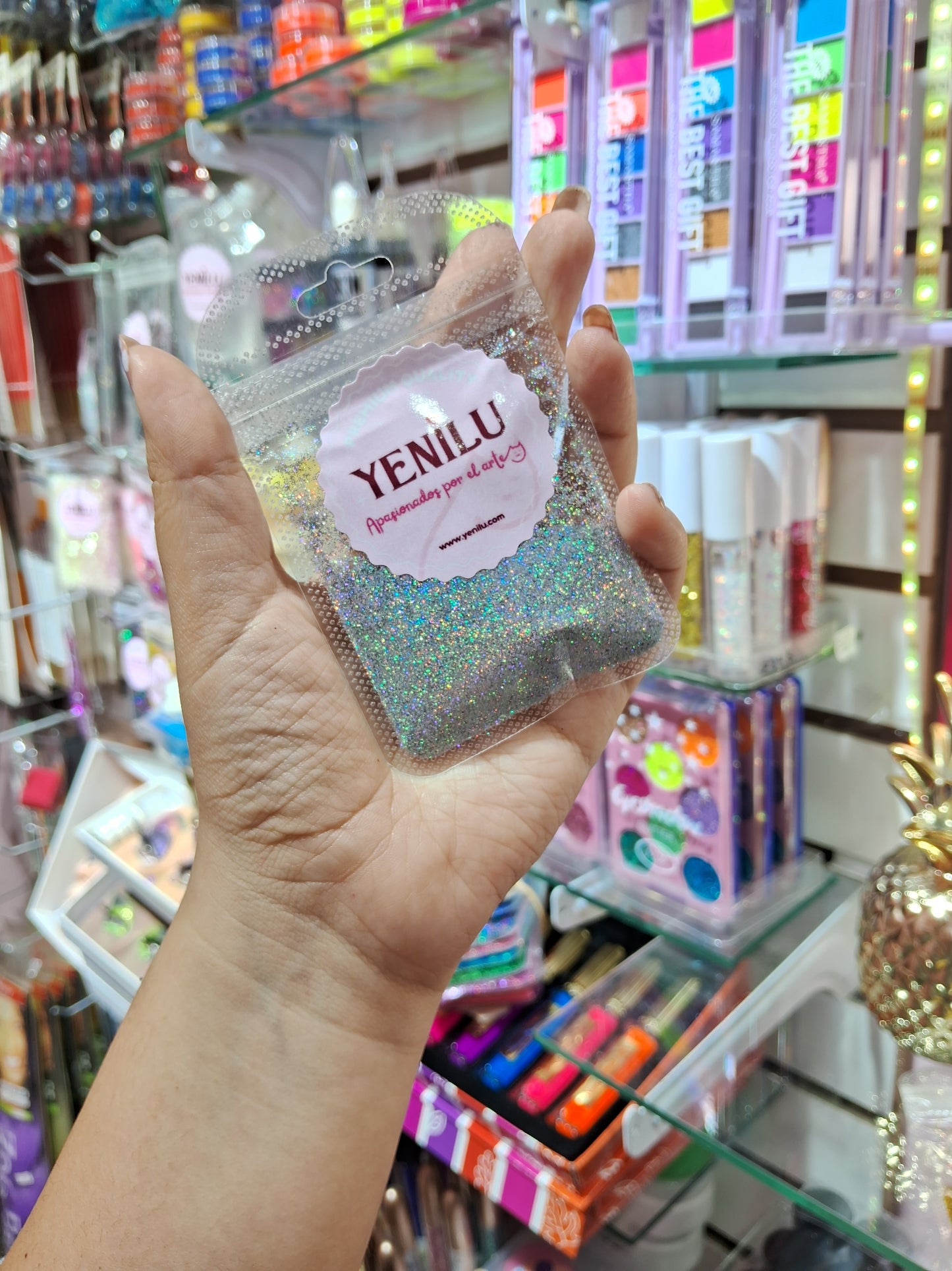 00387sku- Set 10 Glitter Purpurina Sachets para Glitter tattoo ✨️