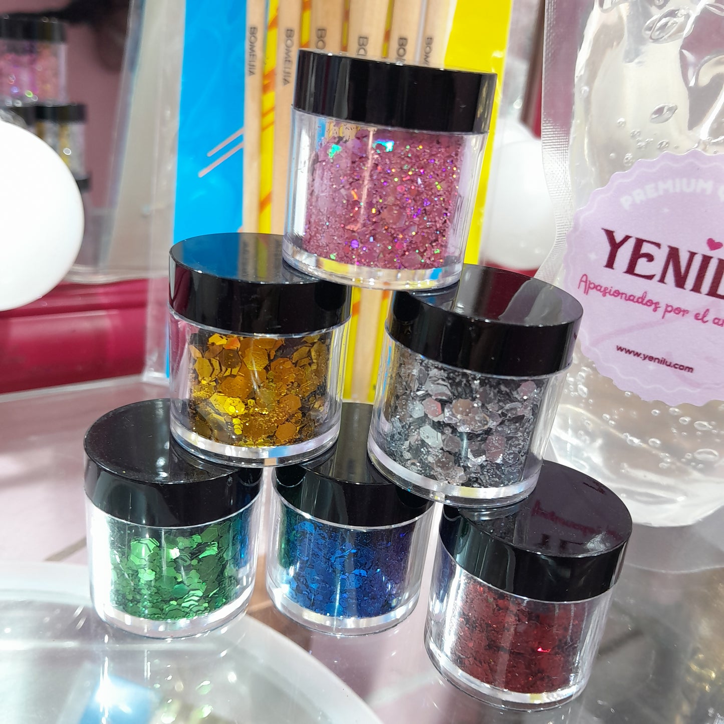 Pack Glitter Bar completo (B)✨️👑🎨