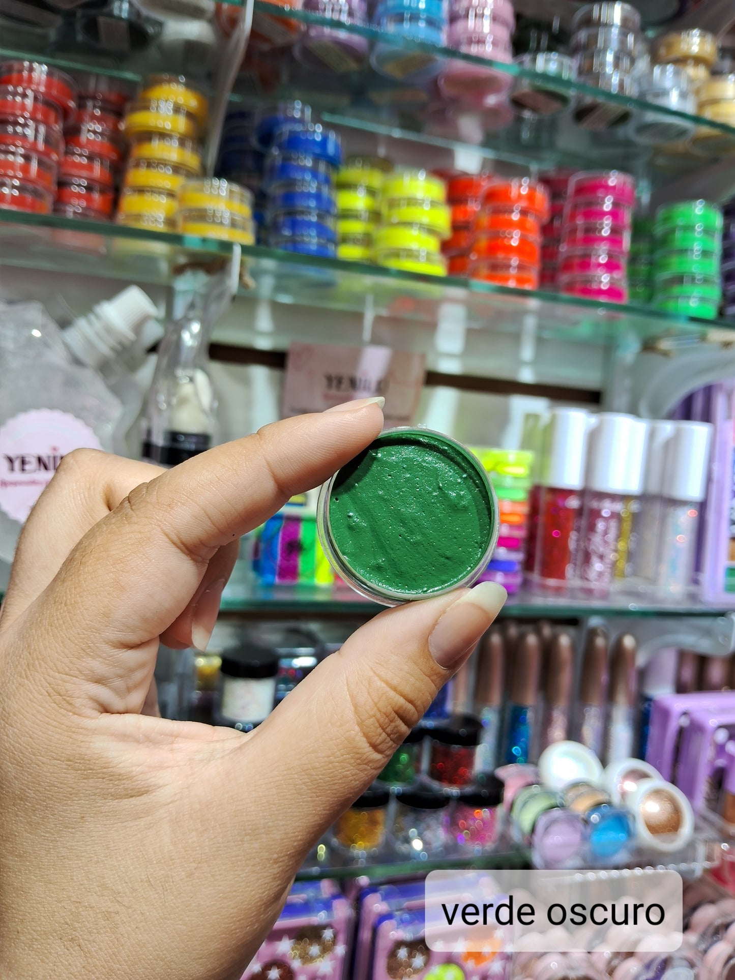 00169sku- Pintura matte en crema pequeña 5gr para caritas pintadas (Mask color)