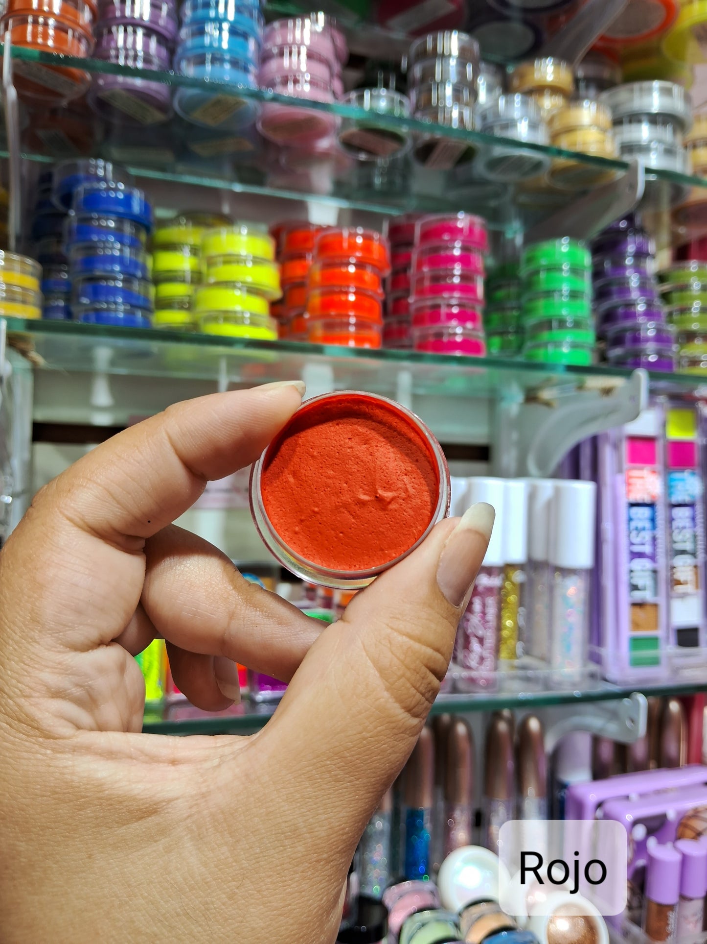00169sku- Pintura matte en crema pequeña 5gr para caritas pintadas (Mask color)