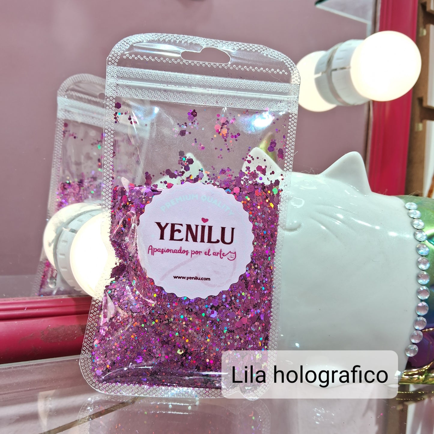 00383sku- Glitter Efecto Sirena unidad (50gr. c/u)