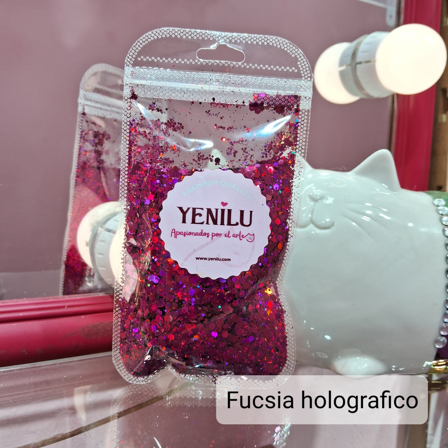 00383sku- Glitter Efecto Sirena unidad (50gr. c/u)