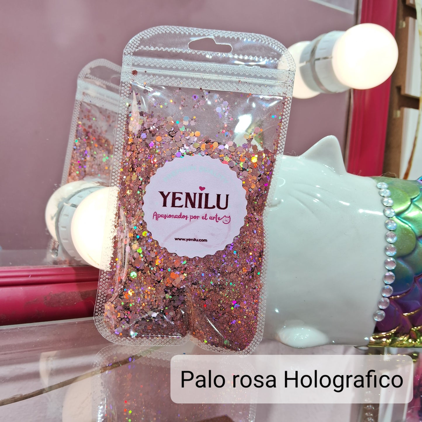 00383sku- Glitter Efecto Sirena unidad (50gr. c/u)