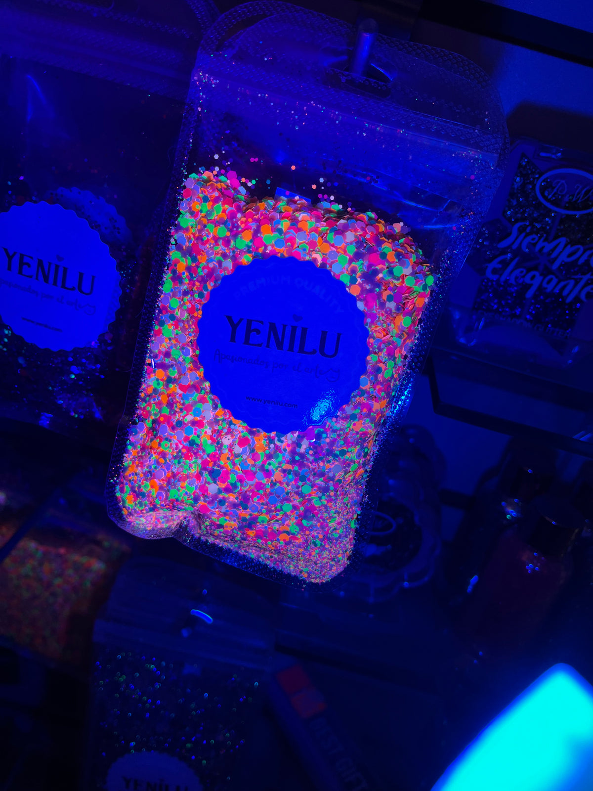 Glitter neón sirena 50gr