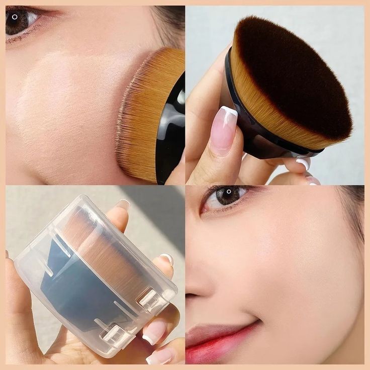 00219sku- Brocha Kabuki tendencia