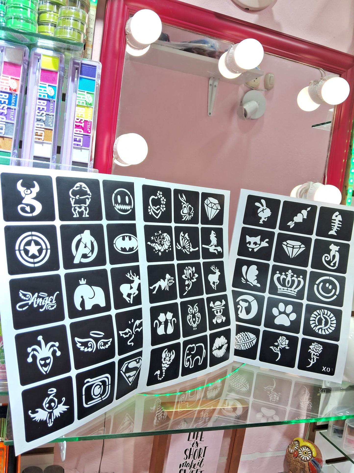 Pack Glitter Tattoo✨️❣️