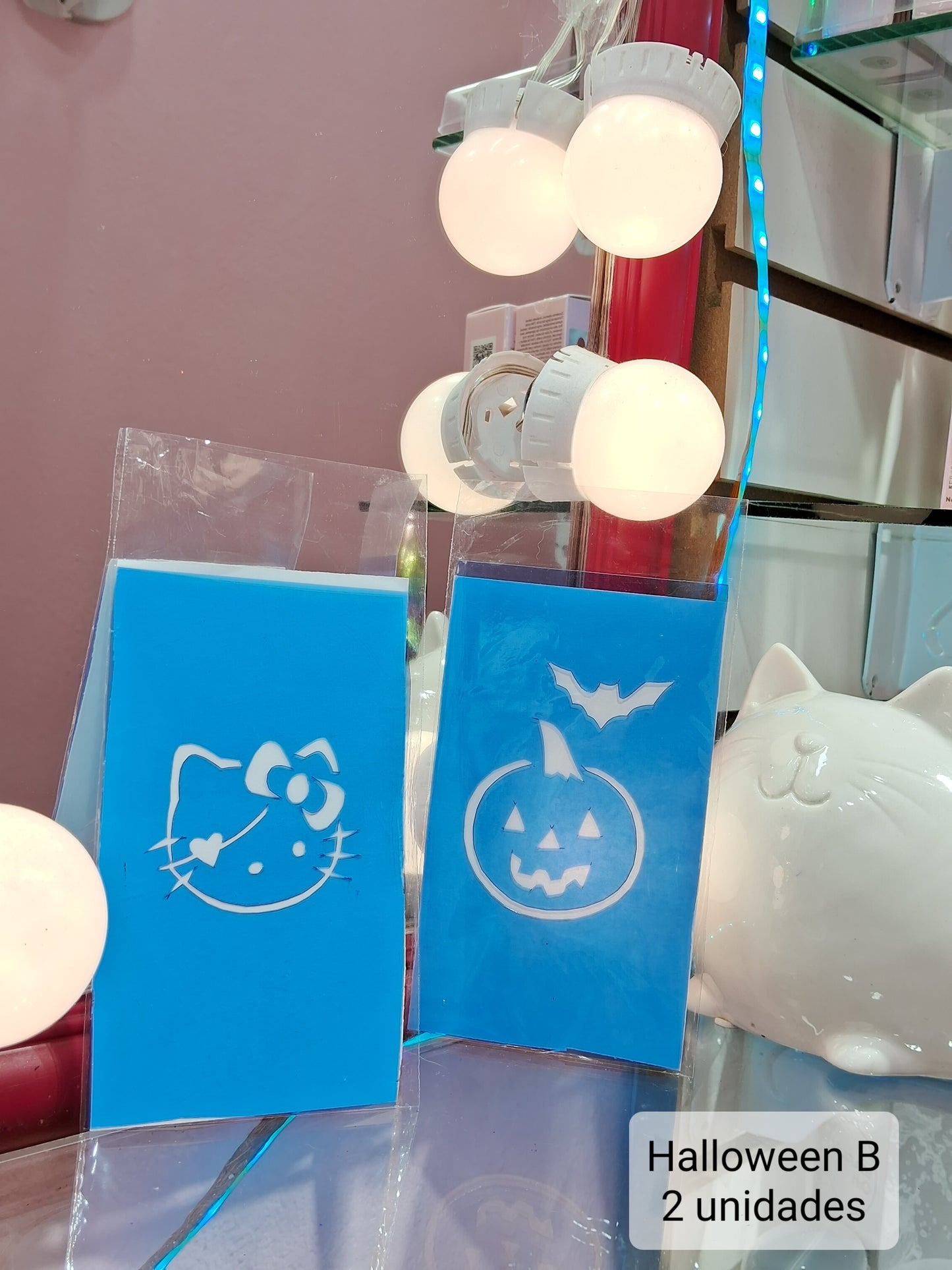 sku00175- HALLOWEEN Sets de Stencils para caritas pintadas