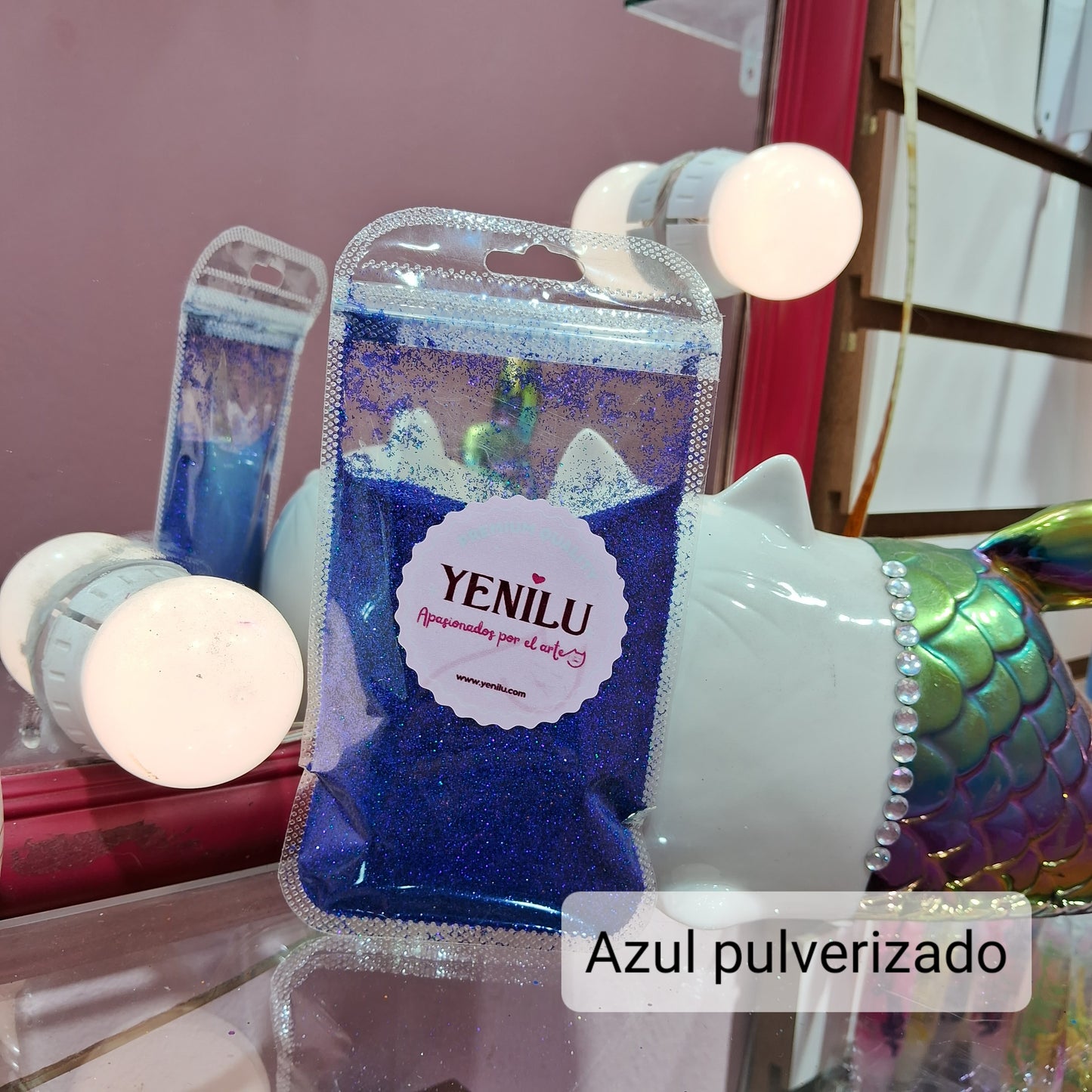 Set glitter Pulverizado x 10 und. (50 gr. c/u)