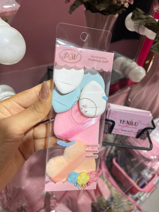 Sku405 - Pack de borlas y mini borlas para maquillaje