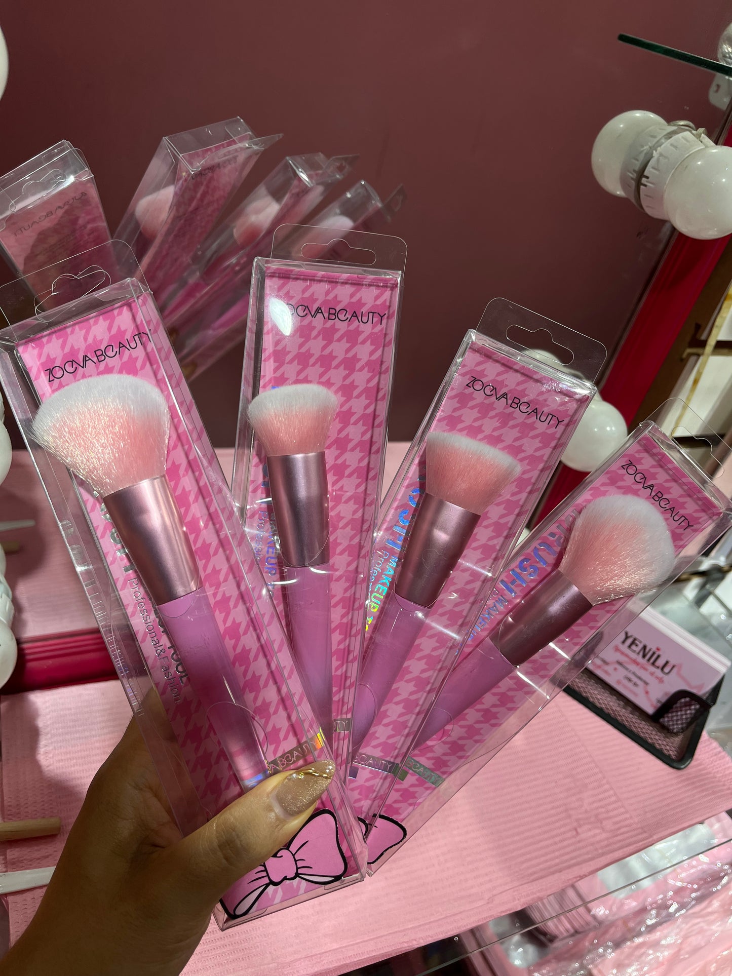 Brochas para rostro Rosa 💕