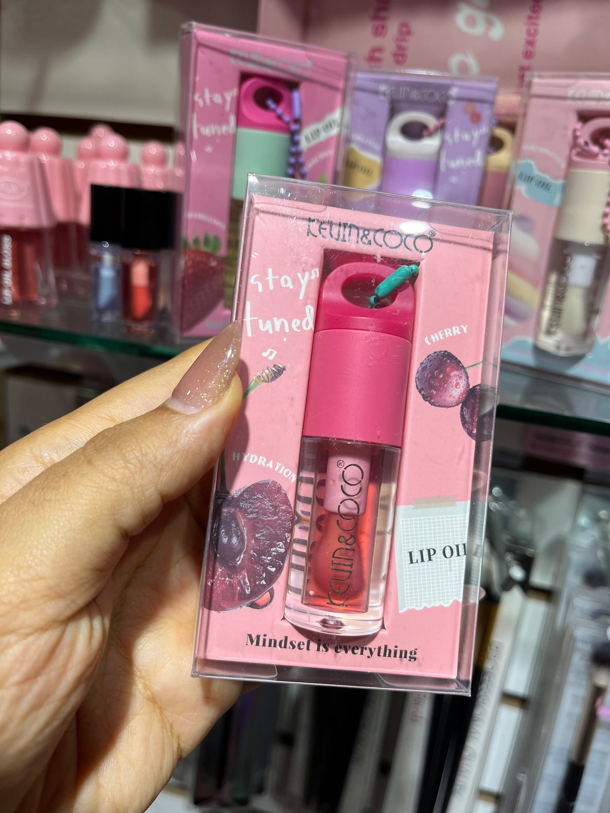 Sku424 - Gloss labial transparente KC
