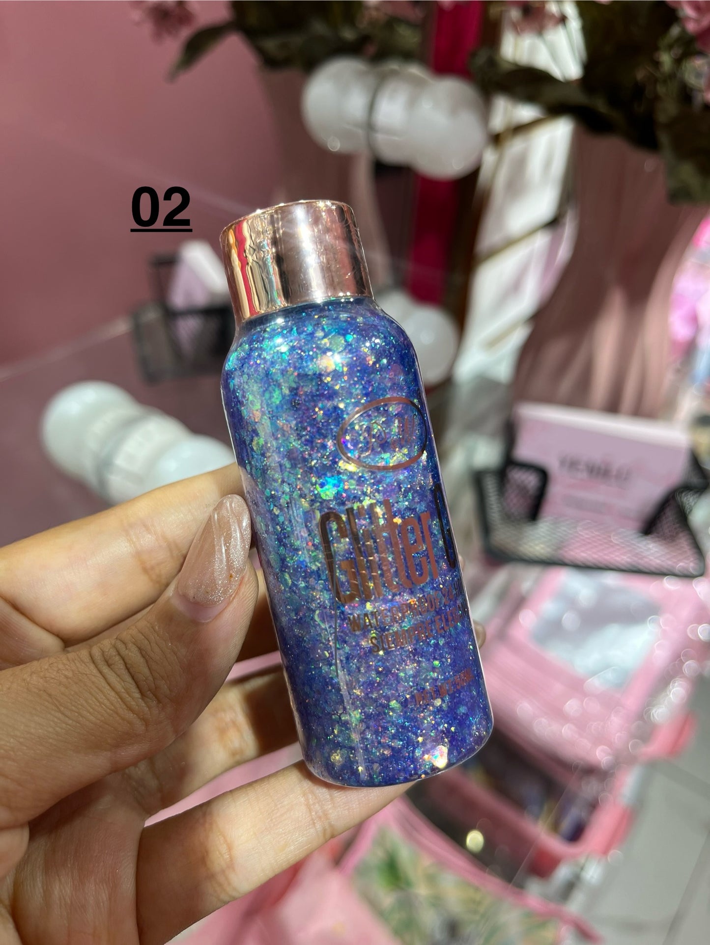 Sku415 - Gel Glitter Full brillo 50gr PW